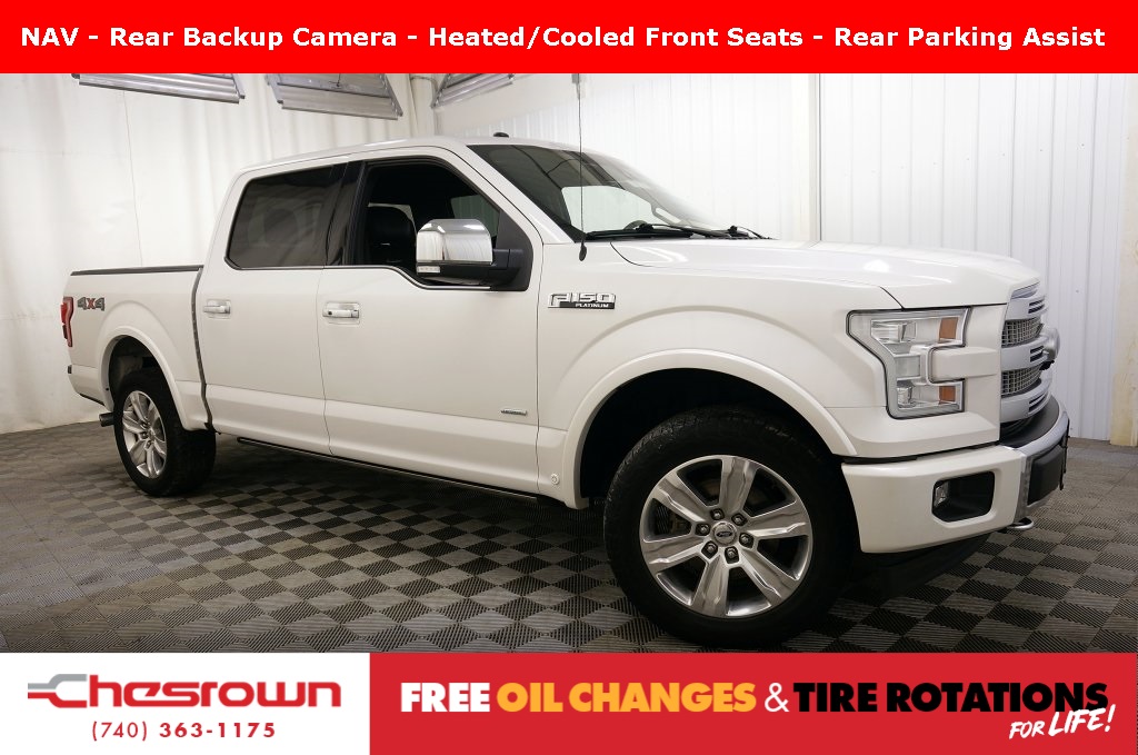 Pre Owned 2017 Ford F 150 Platinum With Navigation 4wd